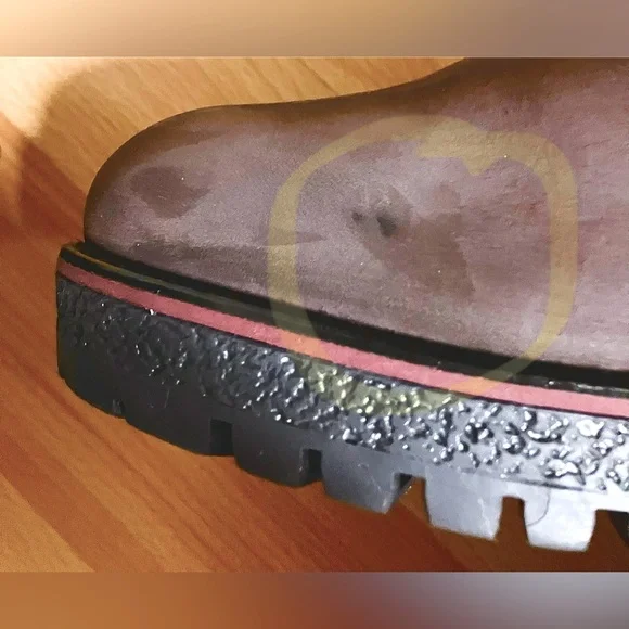 Bos. & Co. Size 7.5 Brown Nubuck Leather Casual Dress Boots/Zipper/Waterproof - Picture 10 of 12